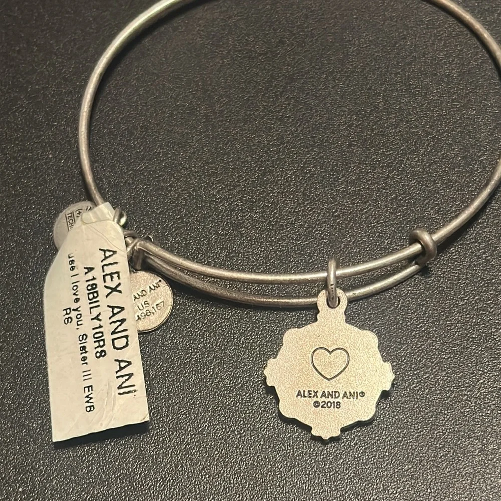 Alex and Ani chic silver